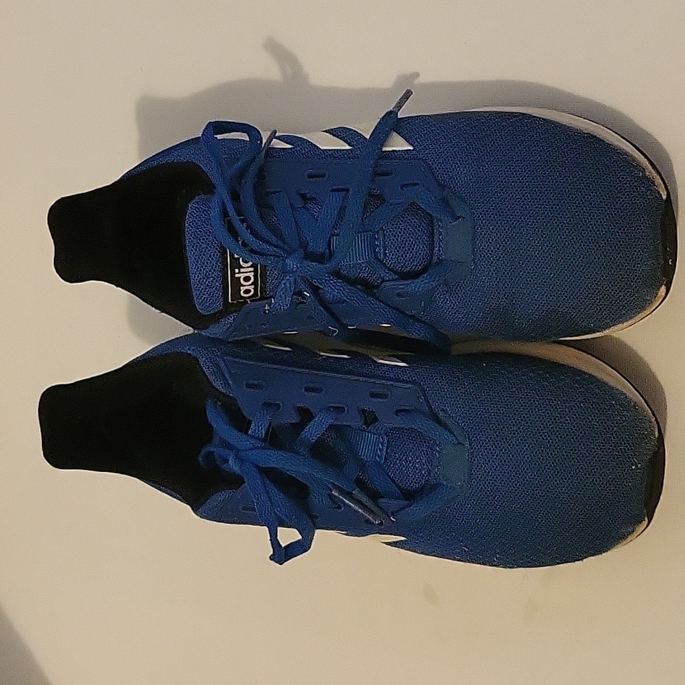 Adidas blue shoes